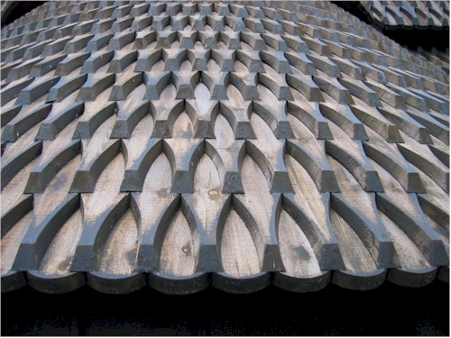 stave roof detail